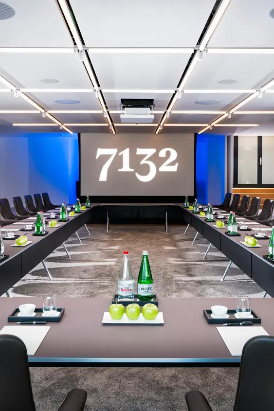 7132 Hotel Scenic Retreats Vals Hotel Meeting Room Seven Setup